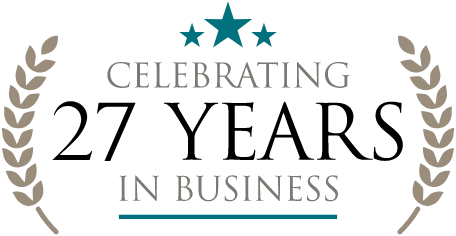 CELEBRATING 27 YEARS IN BUSINESS